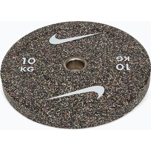 Nike strength Бъмпър тежести Nike Strength Grind Bumper Plates 10 kg blackout