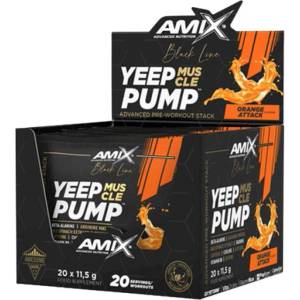 Amix Nutrition Black Line Yeep Pump / Sachet Box [20 x 11.5 грама] Лайм
