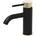 Bath Deluxe Смесител за умивалник anholt 15, 6 см, черен/месинг (bt0034)