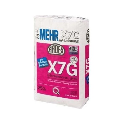 ARDEX X7 g tenkovrstvé lepidlo 25 kg
