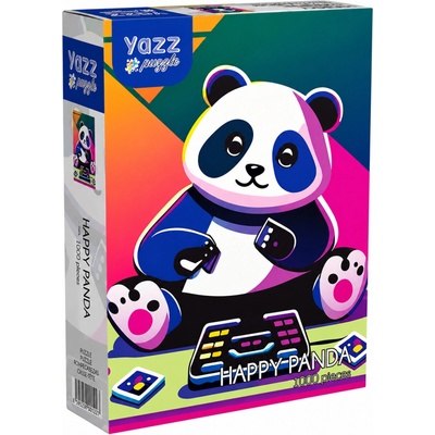 Yazz Šťastná Panda 1000 dielov