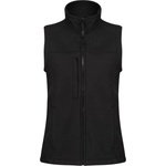 Regatta FLUX TRA 790 / Дамски двуслоен софтшел елек - черен XS (36A7900022b)