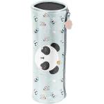 PASO Цилиндричен ученически несесер Paso Panda - С 1 цип (PP23PQ-003)