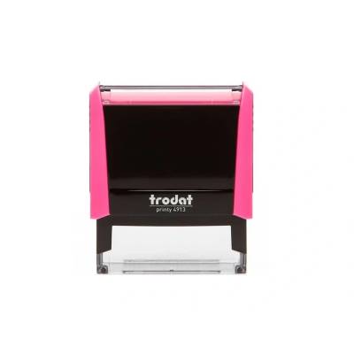 Trodat 9707318 Trodat 4913 Printy 4.0 неоново розов печат (4913/NEONP)