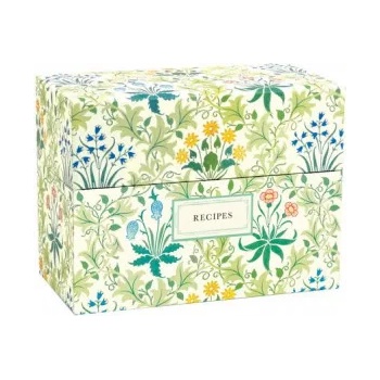 Galison V&A William Morris Recipe Box | William Morris
