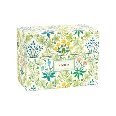 Galison V&A William Morris Recipe Box | William Morris
