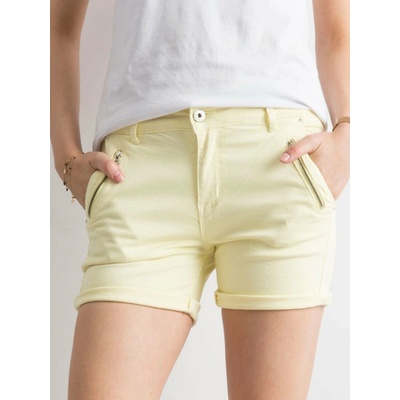 shorts JMP-SN-759-4.13P-Light Yellow krémová
