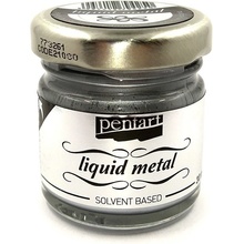 Tekutý kov PENTART 30 ml silver