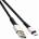 VCOM Кабел VCom CU287M, от USB A(м) към USB micro B(м), 1m, черен (CU287M)