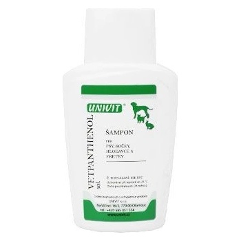 Univit DB Vetpanthenol šampon s Azadirachtou 150 ml