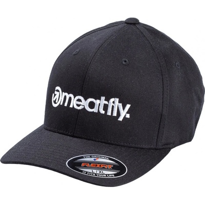 Meatfly Brand Flexfit A – Black