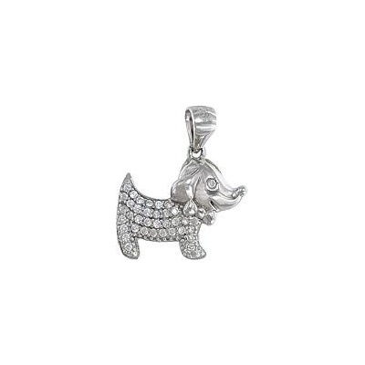 Infinitysilver Stříbrný přívěsek pejsek L4461269