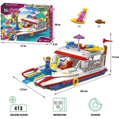 Icom Blocki MyGirls morská jachta 408 ks