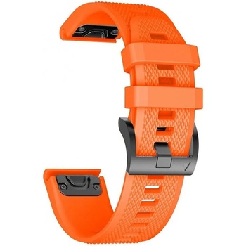 Tech-Protect Силиконова каишка за GARMIN FENIX 3/3HR/5X/5X PLUS/6X/6X PRO/ 7X от Tech-Protect Smooth - оранжева (5906735412611)