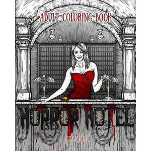ADULT COLORING BOOK: HORROR HOTEL | A. M. SHAH (ISBN: 9781943684946)