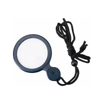 Levenhuk Лупа Discovery Crafts DNK 10, Увеличение: 4 / 10x, Диаметър на лещата: 46 / 12 mm, С остветление, За врат, Черна, levenhuk-78380