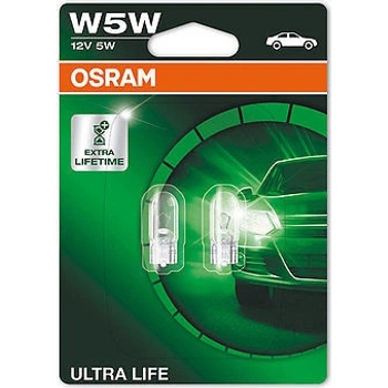 Osram W5W ULTRA LIFE 12V 5W W2.1x9.5d