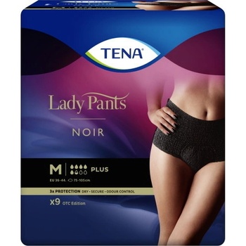 Tena Lady Pants Plus Noir M 9 ks 725264