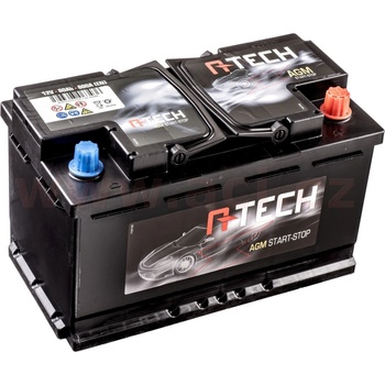 A-TECH AGM START-STOP 12V 80Ah 800A BA AGM80