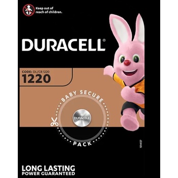 Duracell Бутонна батерия литиева duracell cr1220 3v 1pk блистер (dur-bl-cr1220)