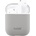 Holdit Калъф за слушалки Holdit - Silicone, AirPods 1/2, сив (7330985144103)
