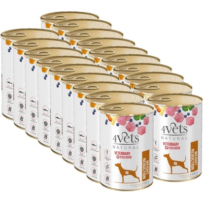 4Vets Redukcia hmotnosti 18 x 400 g