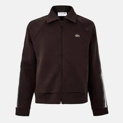 Lacoste Поларено горнище с цип Lacoste Men's Track Full Zip Fleece - Port SKB