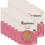Applaws Котешка консервирана храна, риба тон и скариди 12 x 70г