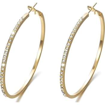 HARAHU Обици em-28368 - Златни kp28368 (em-28368)