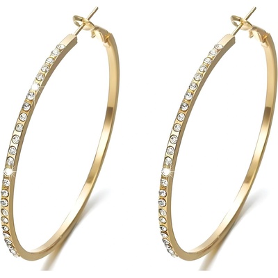 HARAHU Обици em-28368 - Златни kp28368 (em-28368)