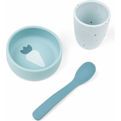 Done by Deer Detský riad nebovo modrý 3 diely