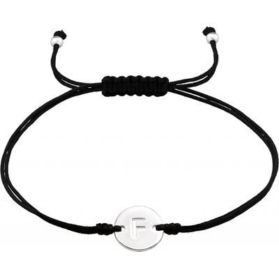 Olivie provázkový náramek písmeno F 7568