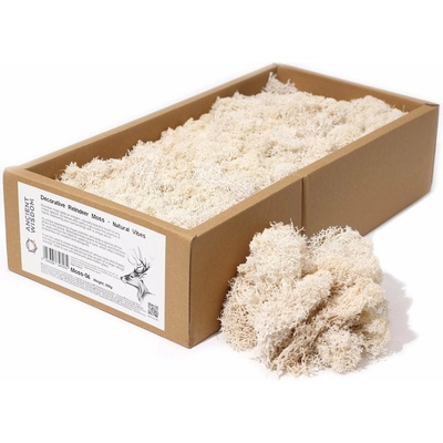 Dekoračný Islandský Mach - Prírodný - 635g
