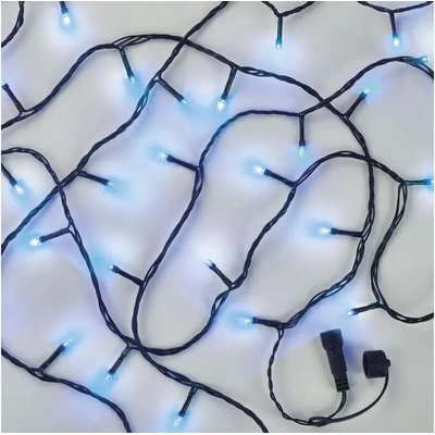 EMOS Standard LED spojovací vánoční řetěz 10 m venkovní i vnitřní modrá