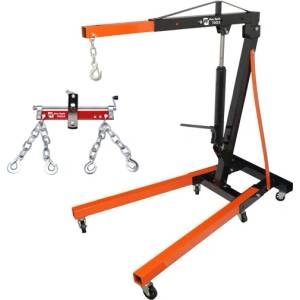Pro-Tech TOOLS Хидравличен подемник за двигатели кран 2 т + нивелираща примка Pro-Tech TOOLS SET031 (SET031)
