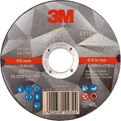 3M Silver Kotúč rezací 115 x 1,6 mm 51787