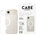 Panzer Гръб Care by PanzerGlass за iPhone 17 Air, Fashionable Case Samba Transparent w. White MagSafe