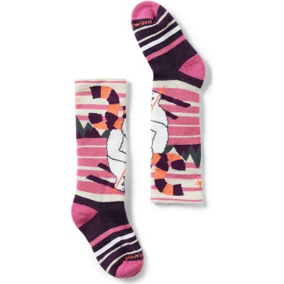 SMARTWOOL Kids' Wintersport Light Cushion Yeti OTC, Moonbeam