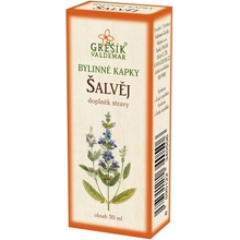 Grešík Bylinné kapky Šalvěj 50 ml