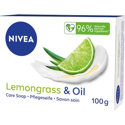 Nivea Lemongrass & Oil krémové mydlo 100 g