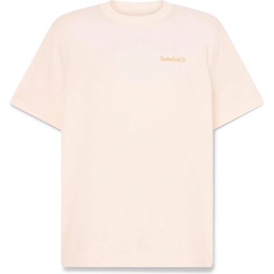 Timberland Мъжки шорти Timberland Magnet Back Graphic Tee T-shirt - Vintage White - размер XXL (012-4468-0115)