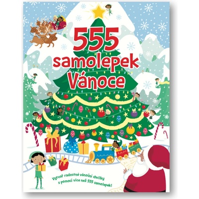 Svojtka 555 samolepiek Vianoce