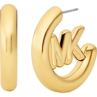 Michael Kors Výrazné pozlátené kruhy Kors MK MKJ8509710