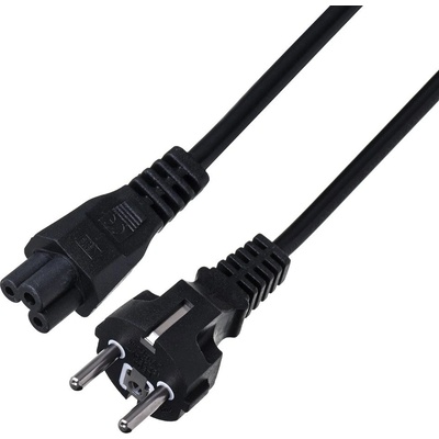 SAVIO CL-81 захранващ кабел Черен 1, 8 м Щепсел тип E IEC C5 (cl-81)
