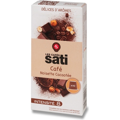 Sati Arabica Lískový oříšek kapsle do kávovaru 10 kapslí