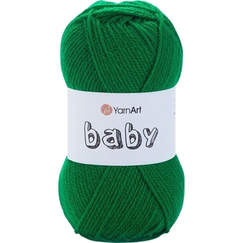 YARNART Baby 338 Dark Green Плетива прежда (Baby 338)