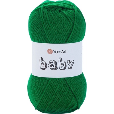 YARNART Baby 338 Dark Green Плетива прежда (Baby 338)