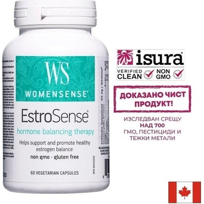 Natural Factors WomenSense® Естросенс 343 mg 60 V капсули | Natural Factors (0532 PN)