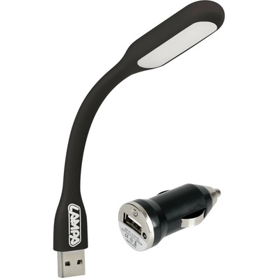 Lampa Flexibilní COB LED lampička do auta s USB nabíječkou 1000 mA | – Zbozi.Blesk.cz