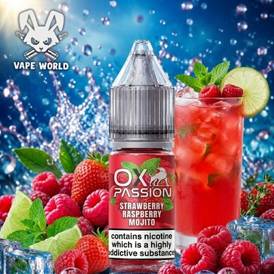 Oxva OX Passion Salts Strawberry Raspberry Mojito 10 ml 20 mg